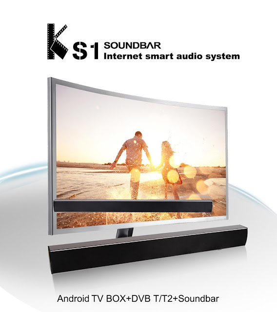Mecool KS1 DVB T / T2 Soundbar TV Box Mecool KS1 DVB T / T2 Soundbar TV Box