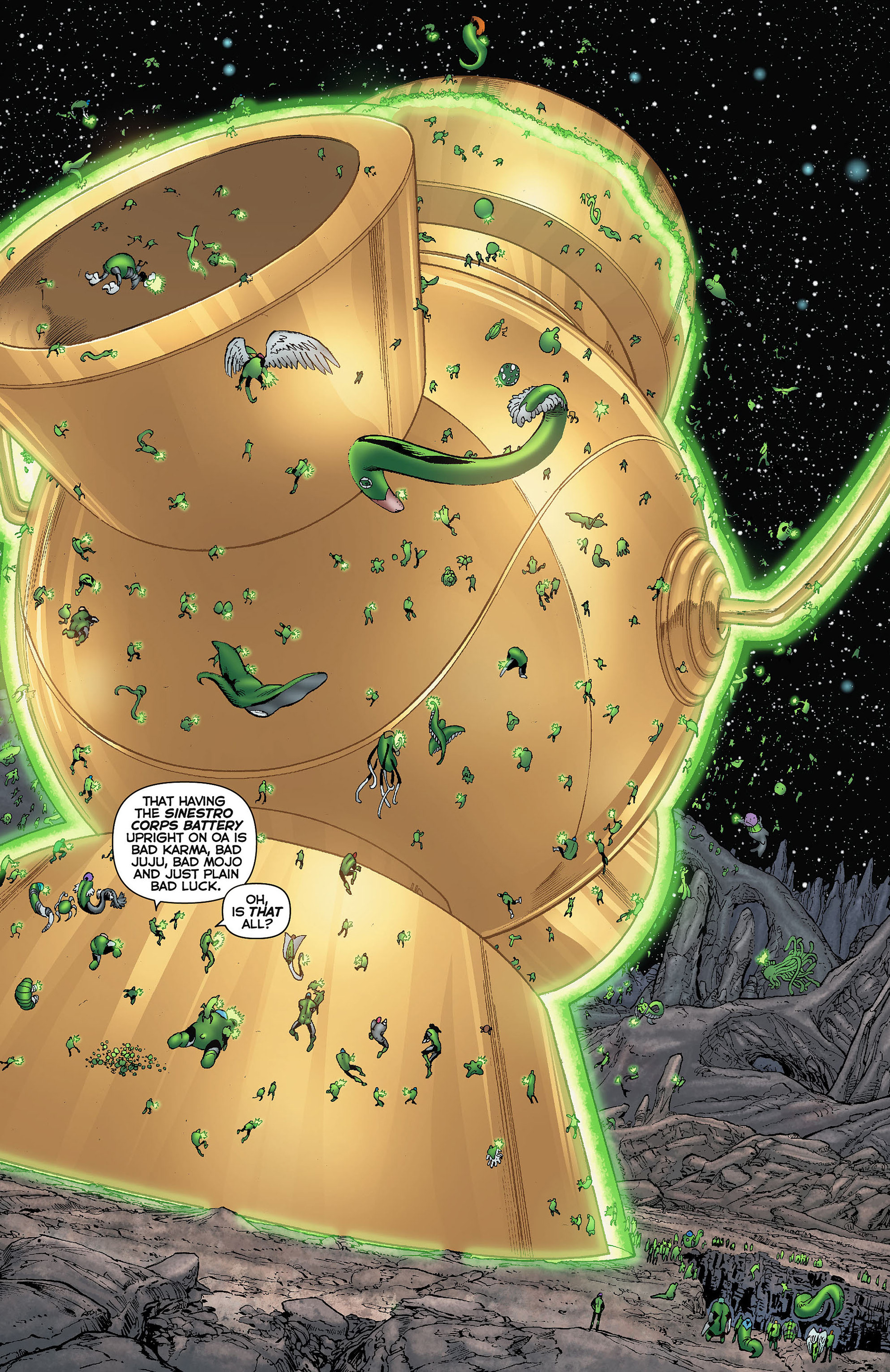 Read online Green Lantern Corps (2011) comic -  Issue #8 - 7