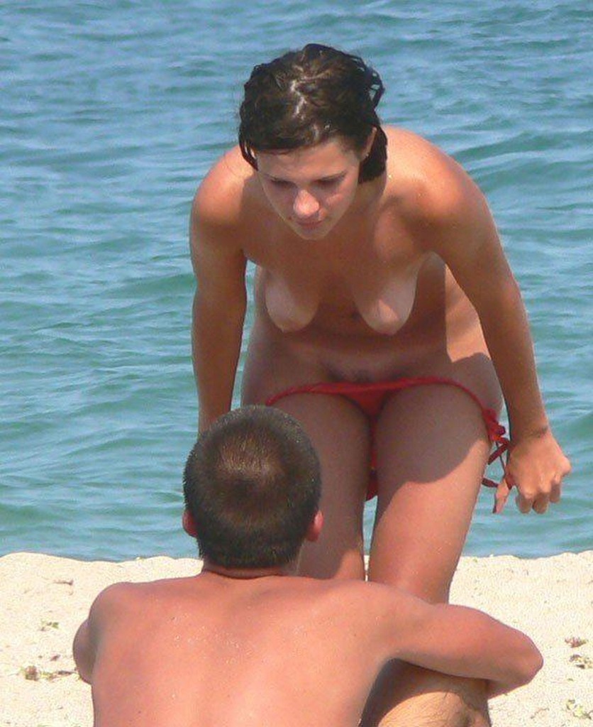 Nude Beach Mostly Candids Pounding My Busty White