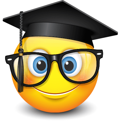 Smiley Face Graduation Emoji With Glasses 24″ Balloon | lupon.gov.ph