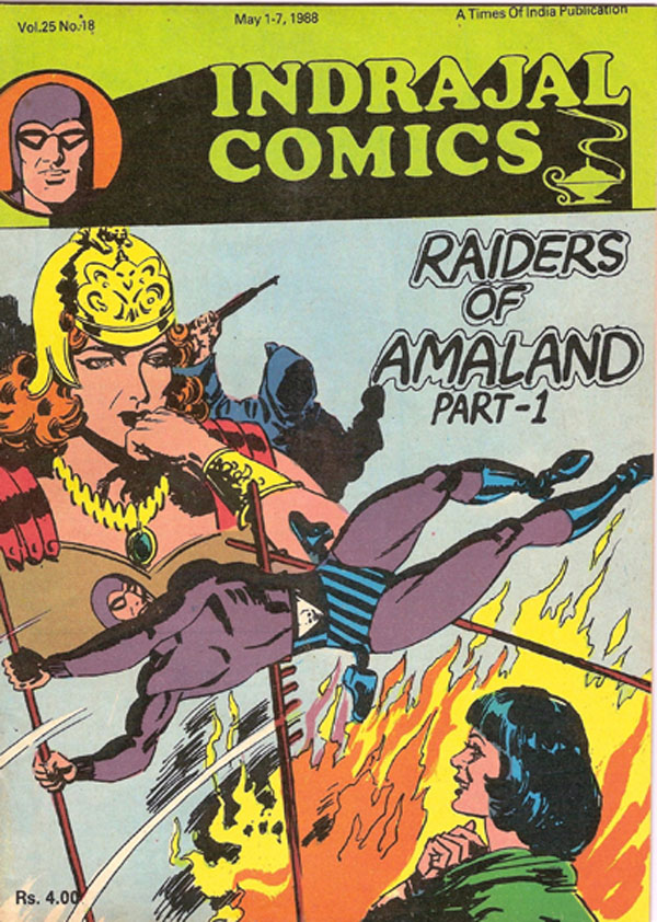 Indrajal Online: V25N18-1988 - Raiders Of Amaland - I