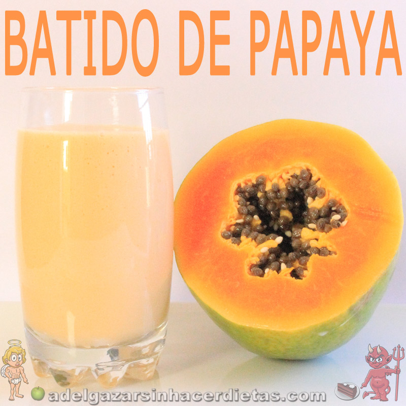 Batido de Papaya