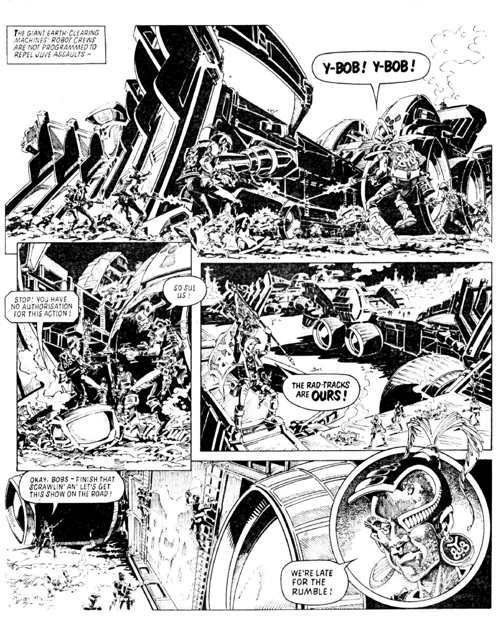 Read online Judge Dredd: The Complete Case Files comic -  Issue # TPB 7 (Part 1) - 215