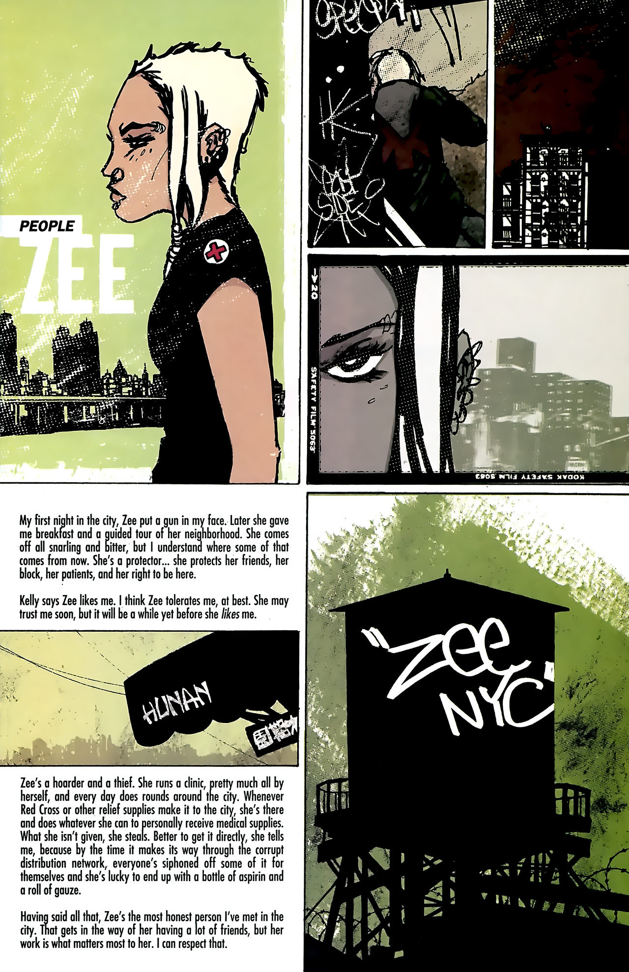 Read online DMZ (2006) comic -  Issue #12 - 22