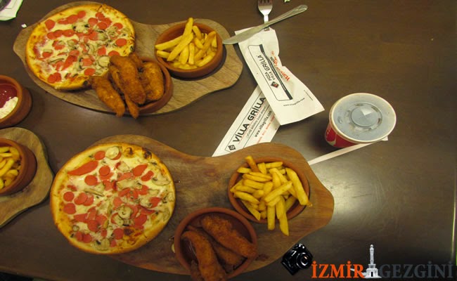 Karşıyaka�da Pizza Villa Bir Başka izmir Gezgini