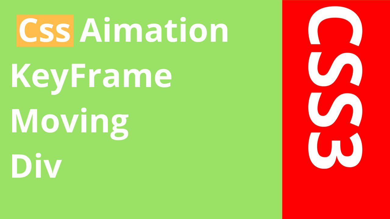 CSS3 Moving A Div Animation - C#, JAVA,PHP, Programming ,Source Code