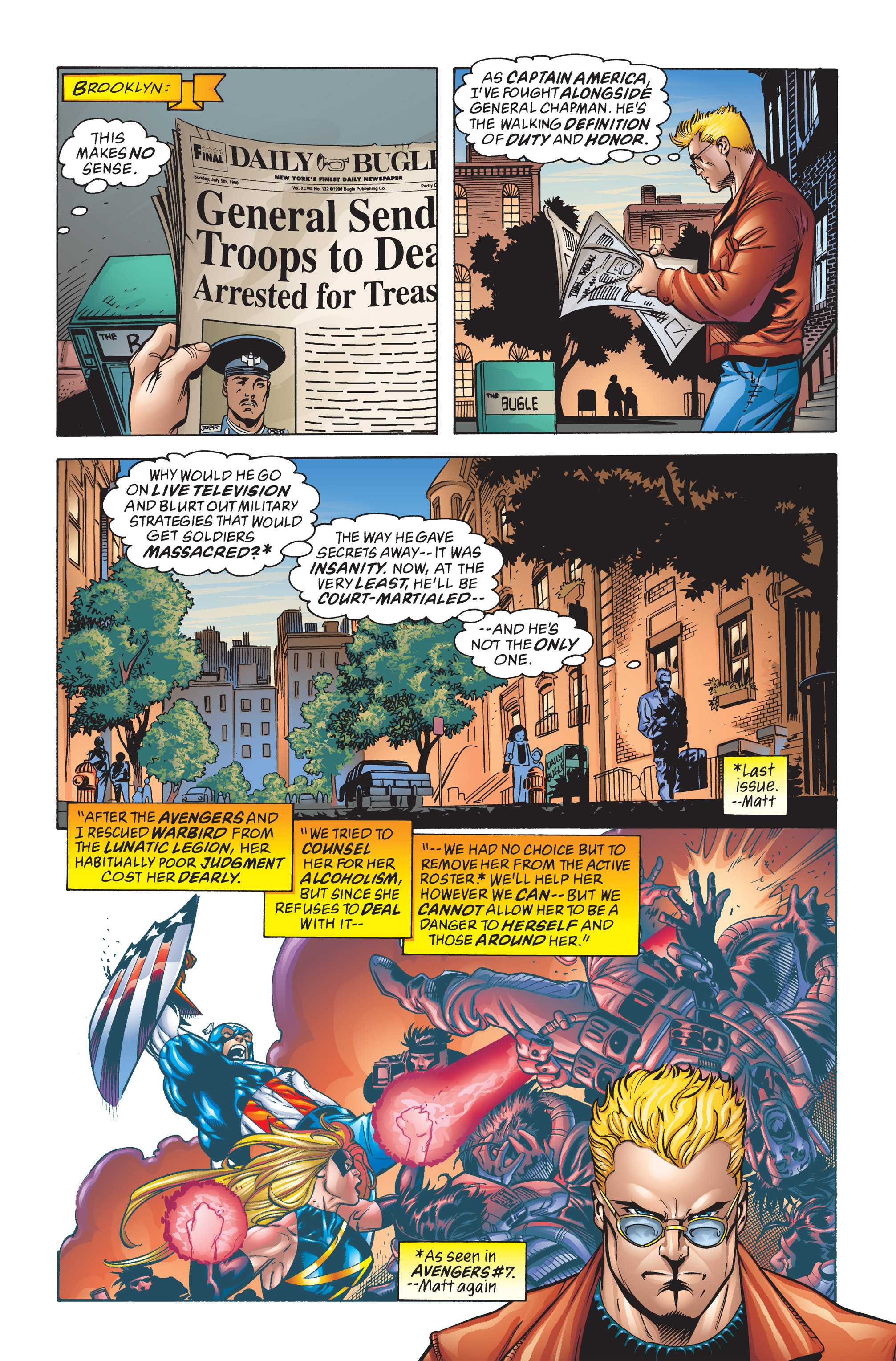 Read online Captain America (1998) comic -  Issue #9 - 4