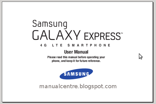 SAMSUNG GALAXY EXPRESS MANUAL - Free PDF SGH-I437 User Guide - Manual