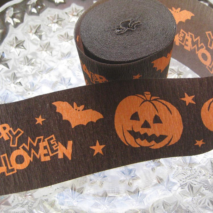 32˙ North Supplies Halloween Crepe Paper Streamers From Germany