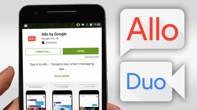 GOOGLE ALLO, PESAING WHATSAPP HADIR DI INDONESIA