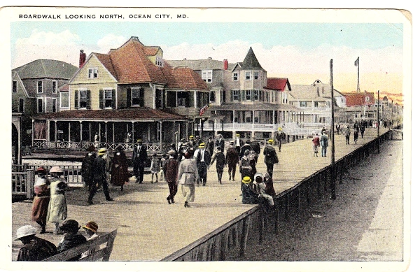 Life On Delmarva Vintage Delmarva Postcards From Ocean
