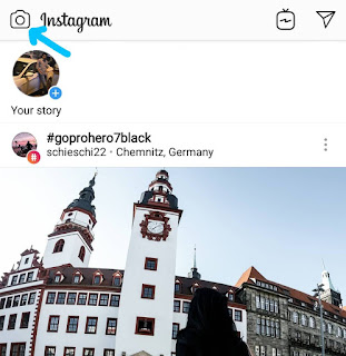 Add Instagram story