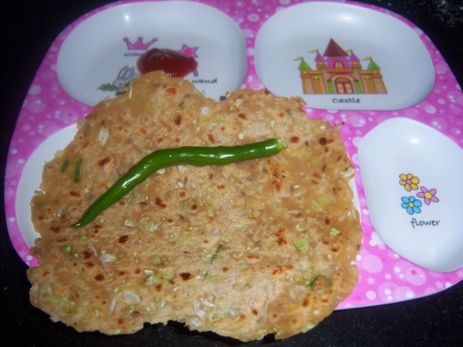 Cabbage Paratha E.A.T. easyvegrecipes