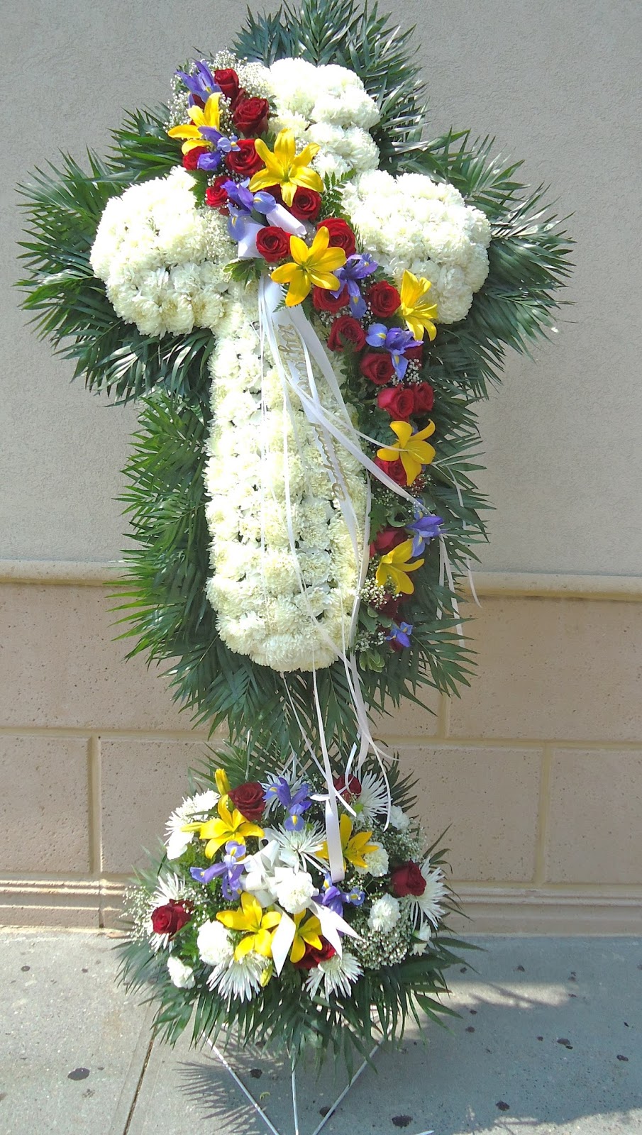 Glendale Florist Funeral Designs Crosses
