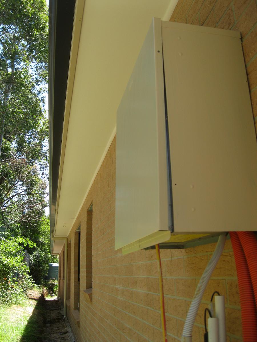 Our Masterton Sirocco 7 Mystery Bay Painting eaves & gutters