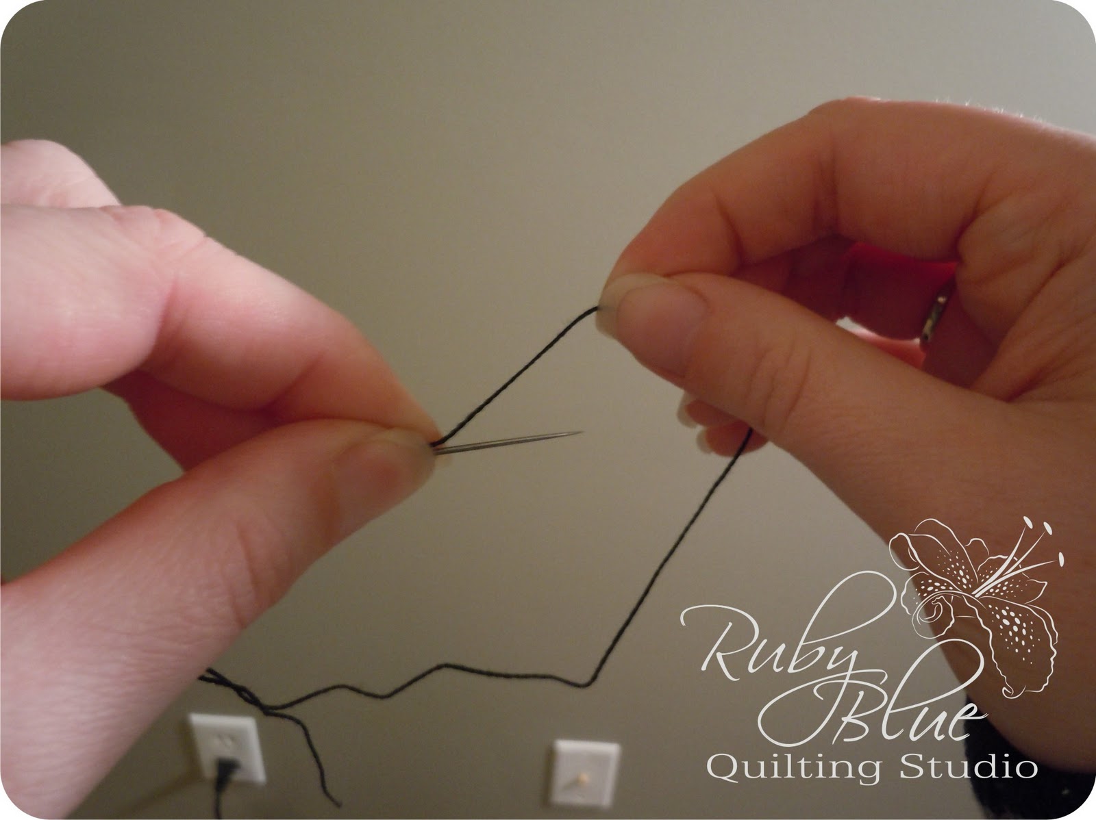 Ruby Blue Quilting Studio Back to Basics Quilter's Knot (Lefthanded)