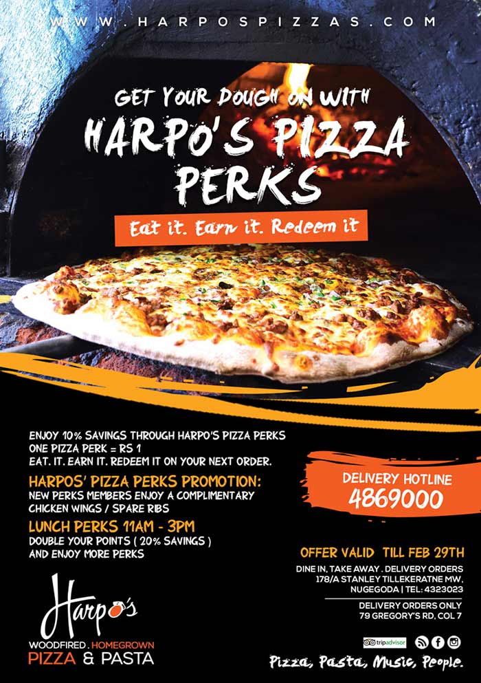 Harpos Pizza offers the best authentic Italian thin crust pizzas and now has the pleasure of presenting homemade wood fired pizzas for all to enjoy. 