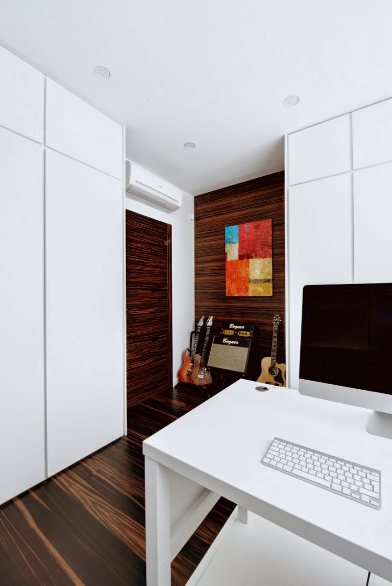 Renovación de Apartamento en Moscú con un Interior Minimalista Pero