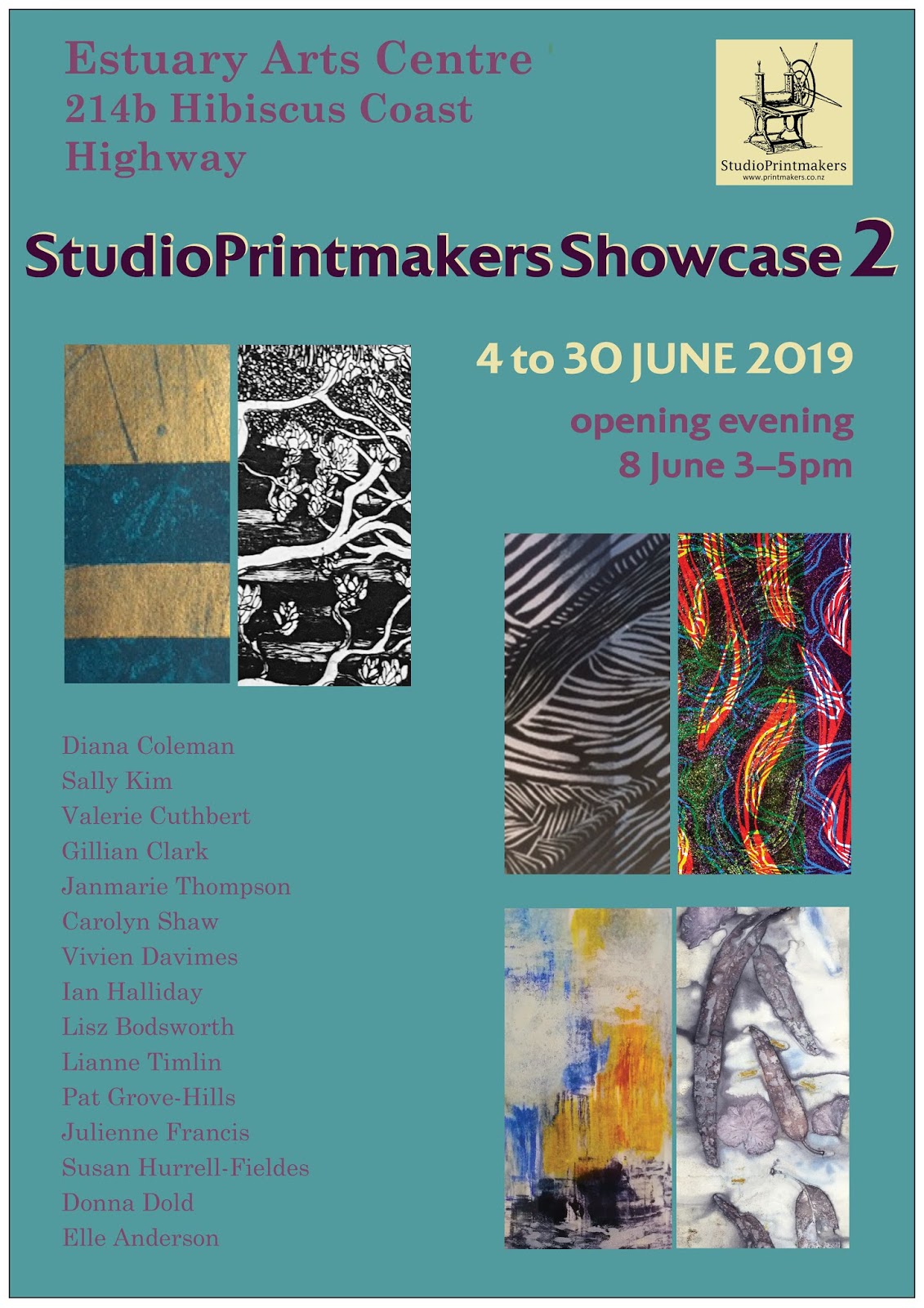 StudioPrintmakers Showcase 2, 430 June, Auckland