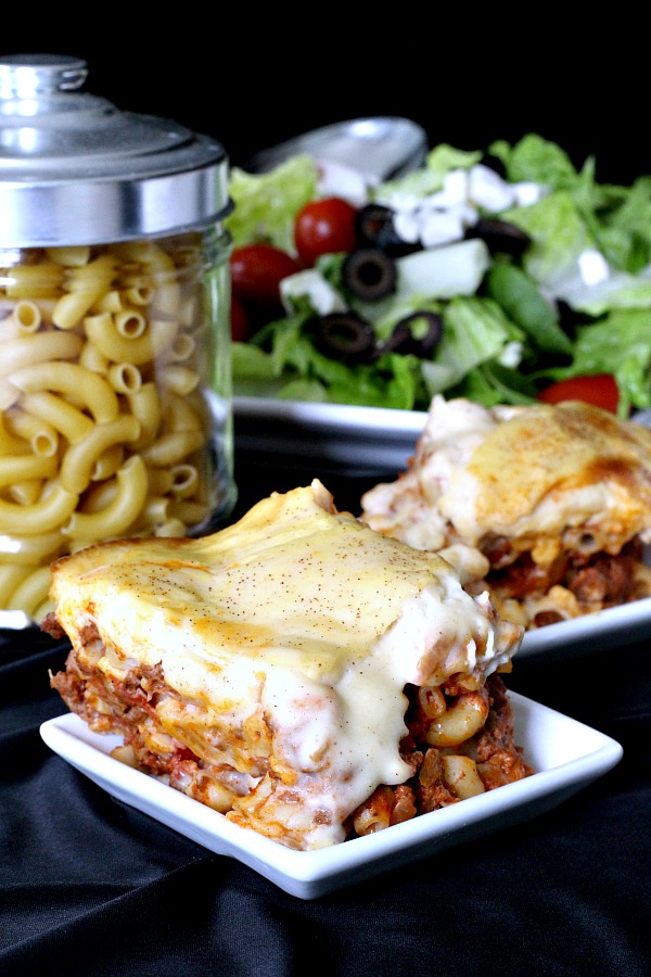 Greek Pastitsio Casserole Grateful Prayer Thankful Heart