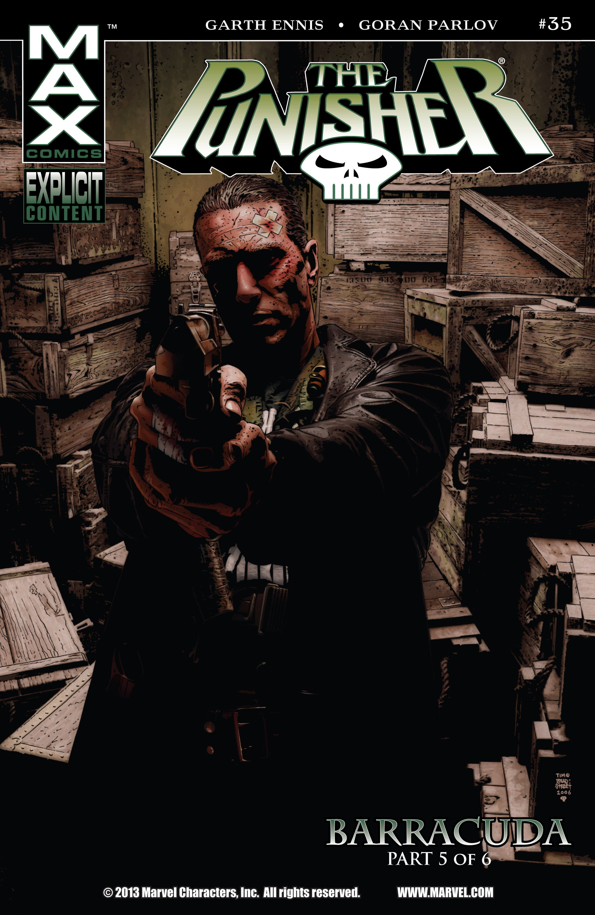 Read online The Punisher: Frank Castle MAX comic -  Issue #35 - 1