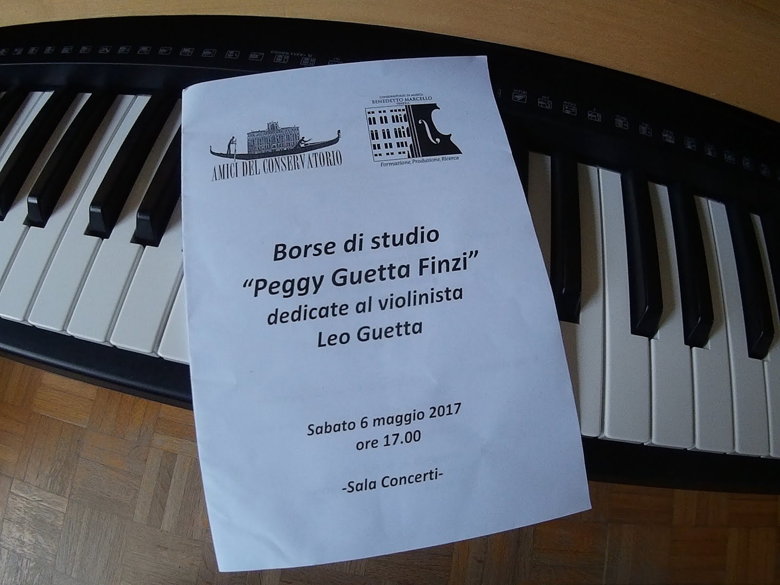 Borsa di Studio Peggy Guetta Finzi 2017