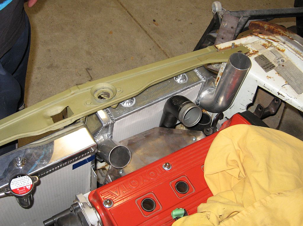 Radiator and Intercooler Fitting