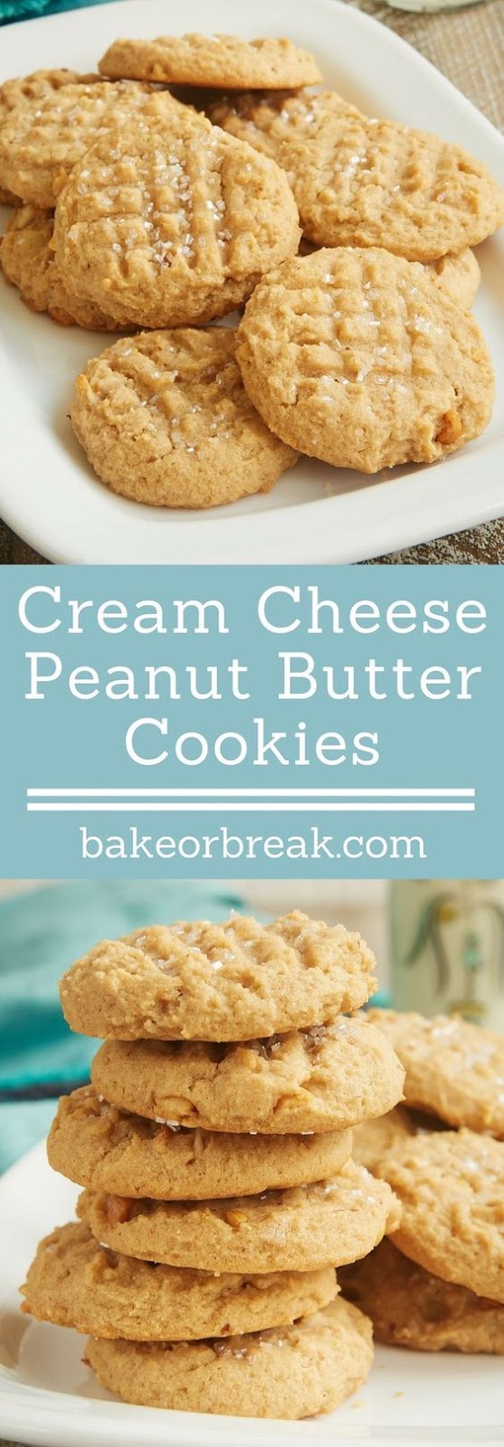 CREAM CHEESE PEANUT BUTTER COOKIES Recipe Notes