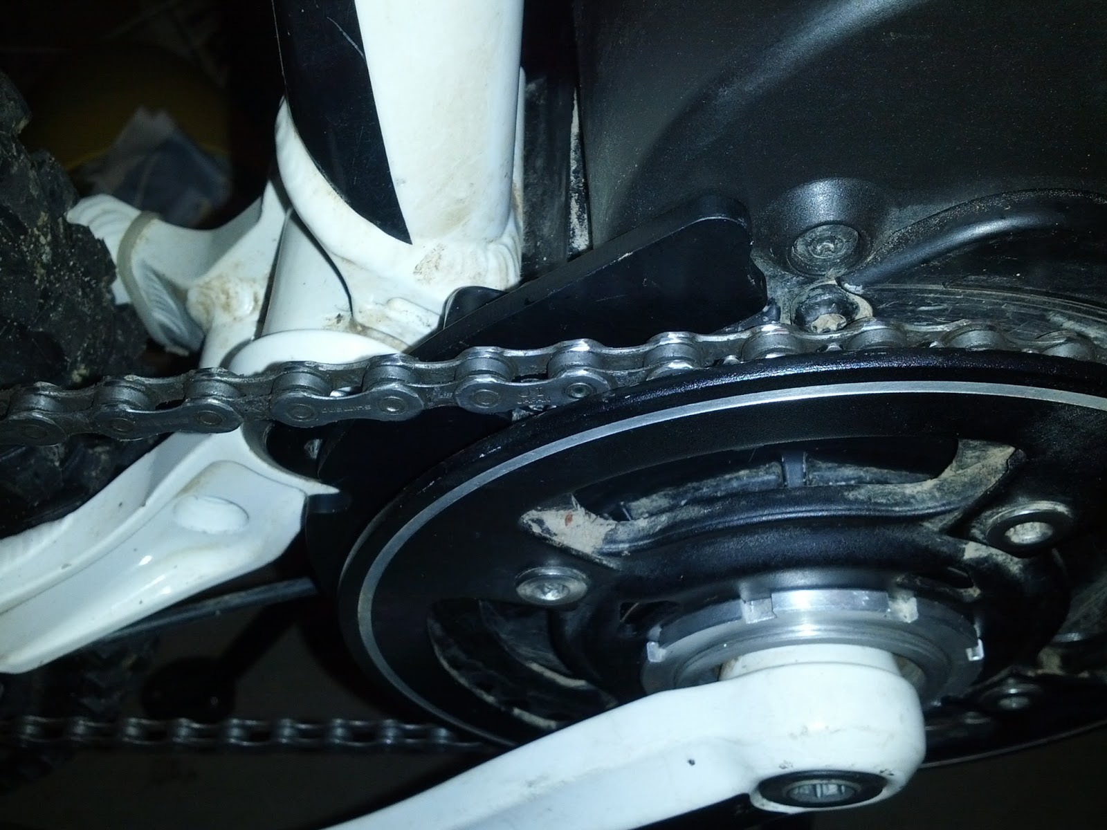 Pedelec Biker De Kettenfuhrung Fur Boschmotor Von Heilenmann