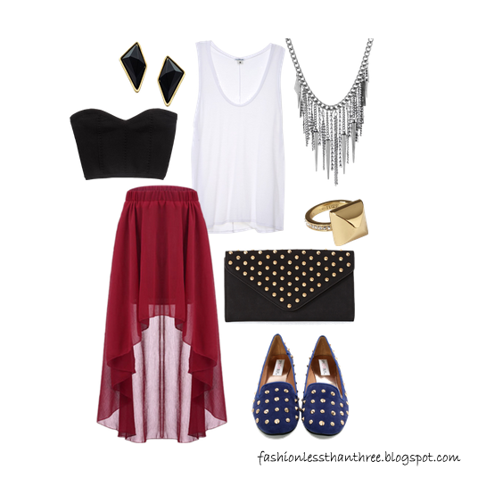 Fashion, Less Than Three Howto 7 ways to wear a dipped hem skirt