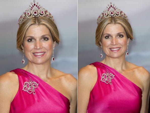 Banquet For Queen Maxima And King Willem-Alexander During Their Canada Visit
