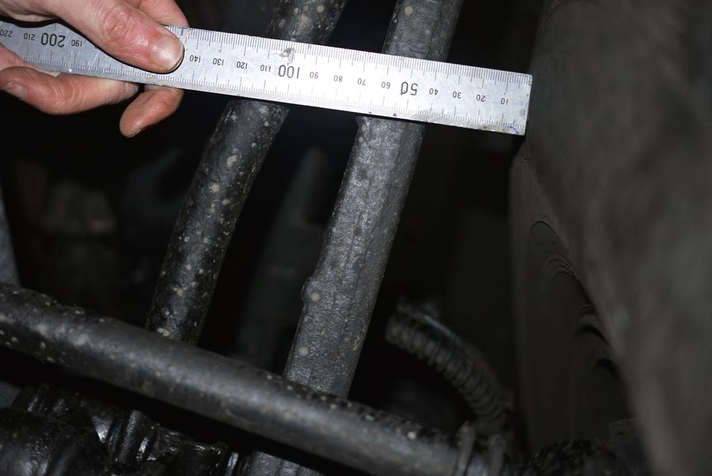 Defender 90 XS Steering Lock Stop Adjustment