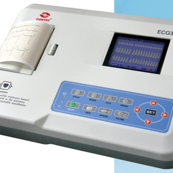 May dien tim 3 can Contec ECG300G