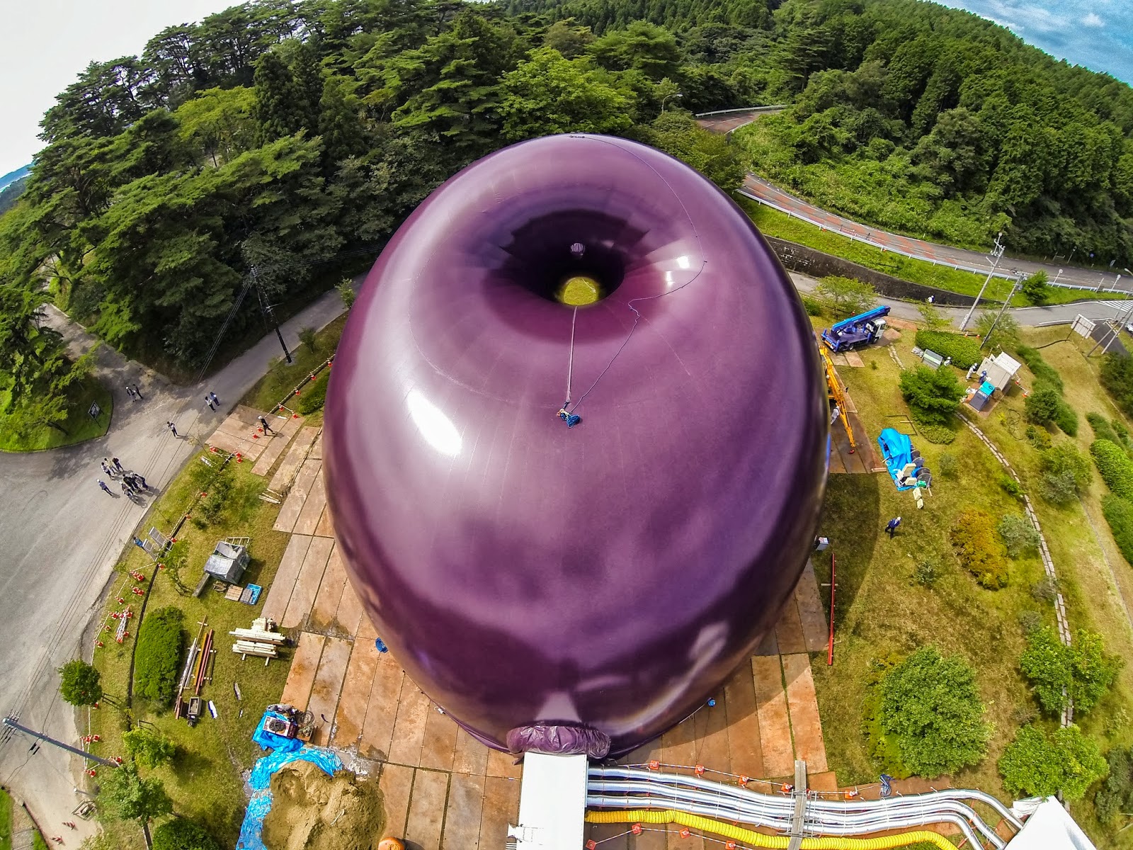 “Ark Nova” is World's first Inflatable Concert Hall Images Archival Store