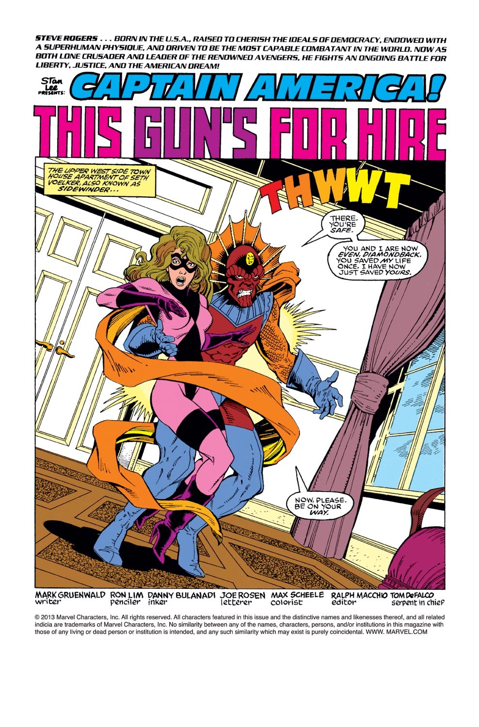 Read online Captain America (1968) comic -  Issue #381 - 2