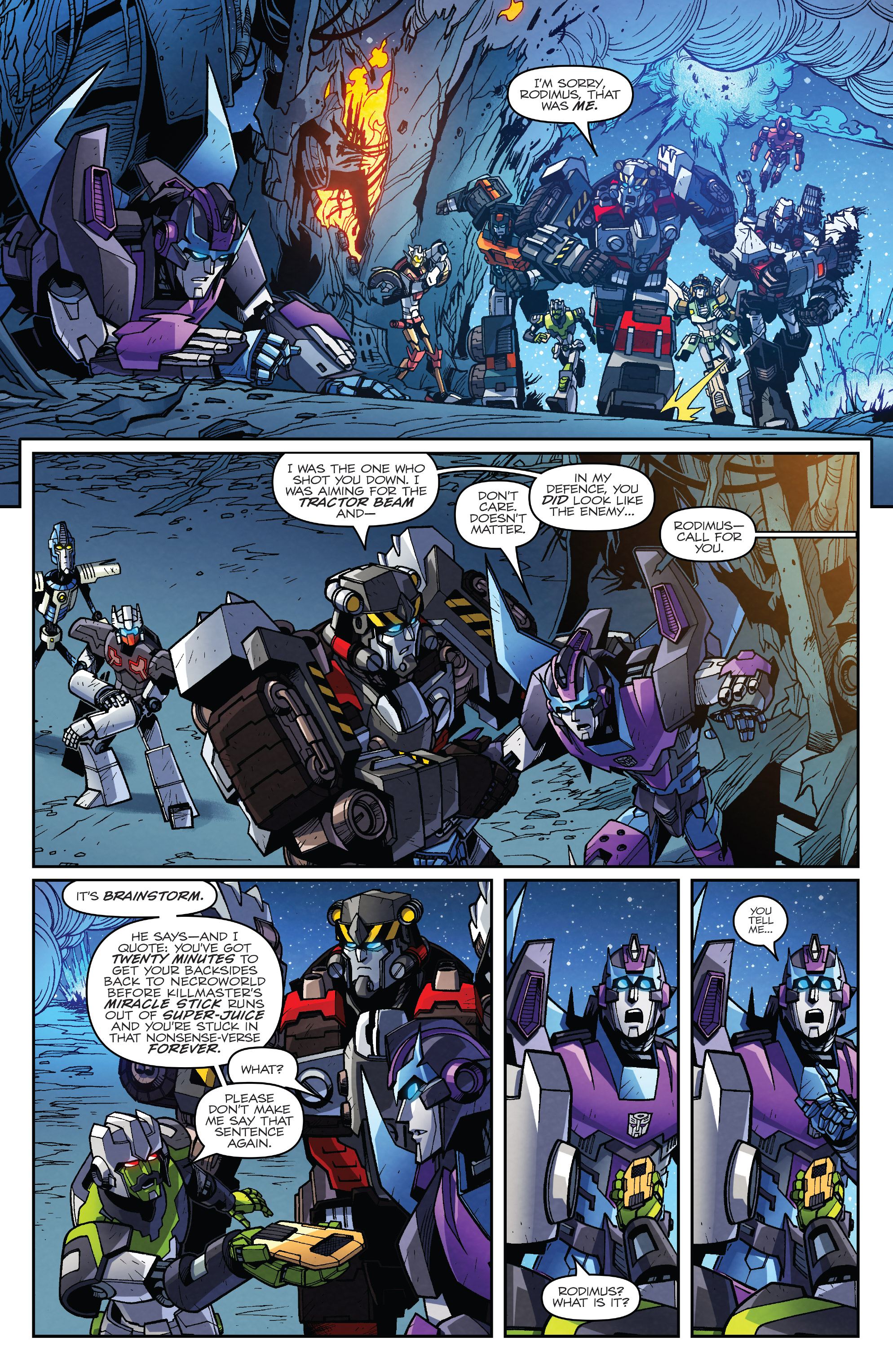 Read online Transformers: Lost Light comic -  Issue # _TPB 1 - 123