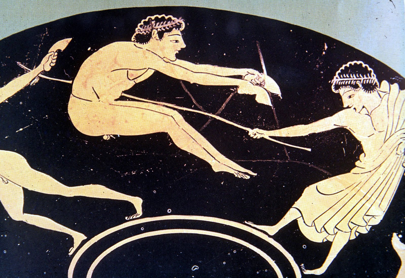Древние спортсмены олимпийских игр