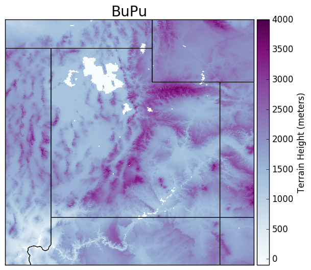 Brian Blaylock's Python Blog: python colormaps