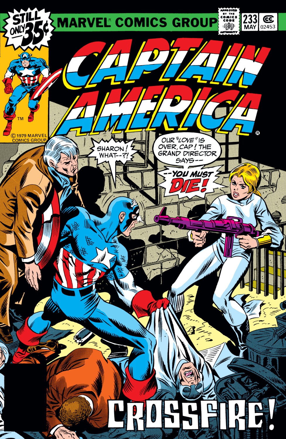 Read online Captain America (1968) comic -  Issue #233 - 1