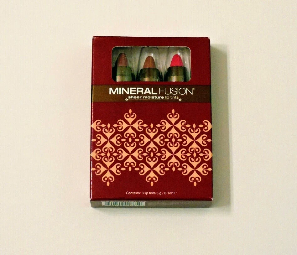 Mineral Fusion Sheer Moisture Lip Tints (Holiday Edition) Review
