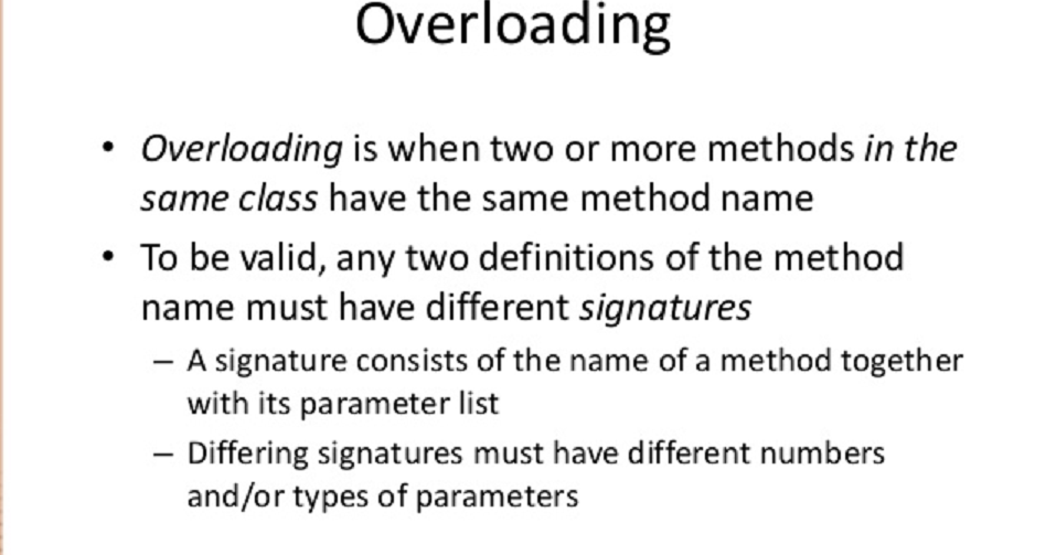 Function Overloading in Java  Examples of Function Overloading in Java