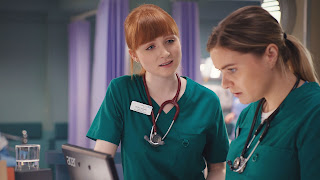 BBC, Casualty, episode review, series 32, episode 40, Bea, Alicia, Chelsea Halfpenny, Michelle Fox