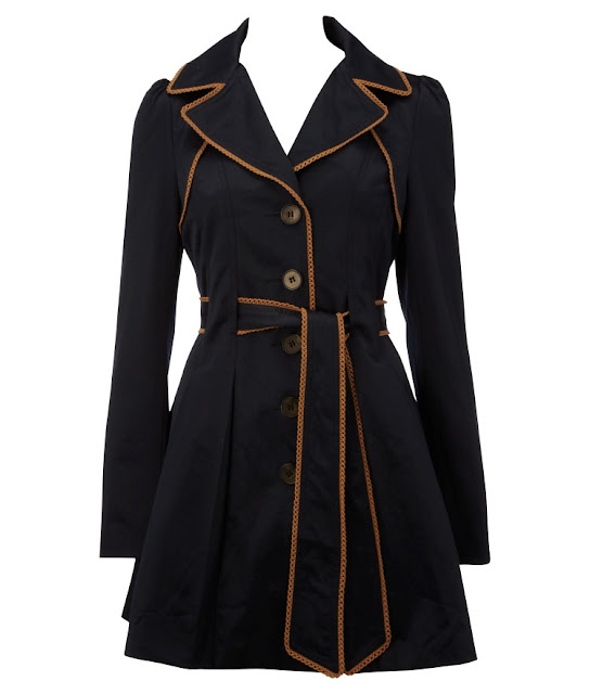Modern Country Style Top Ten Contrast Trench Coats 2012