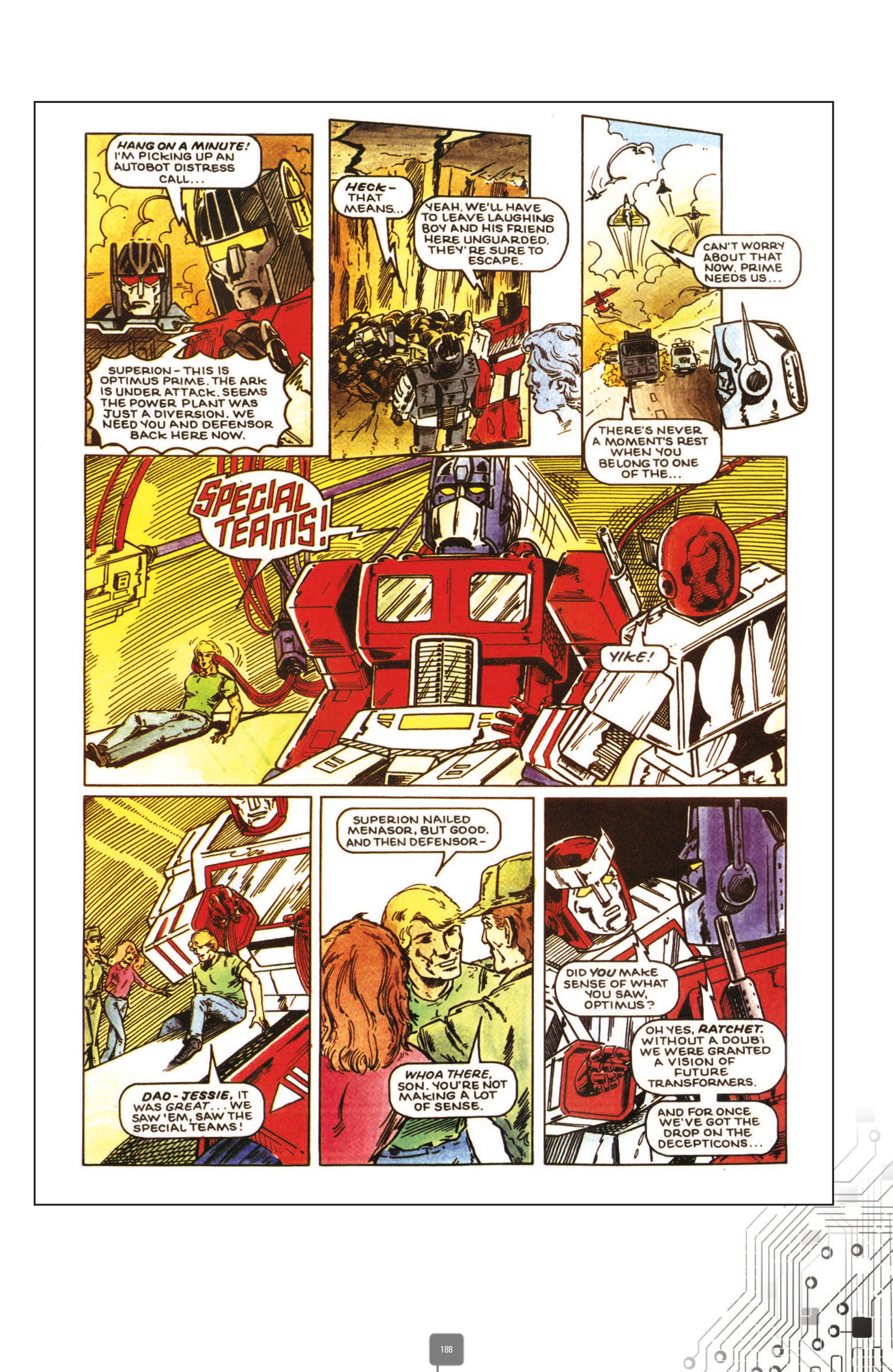 Read online The Transformers Classics UK comic -  Issue # TPB 2 - 189