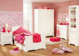 Dormitorio rosa y blanco para niñas - Ideas para decorar dormitorios