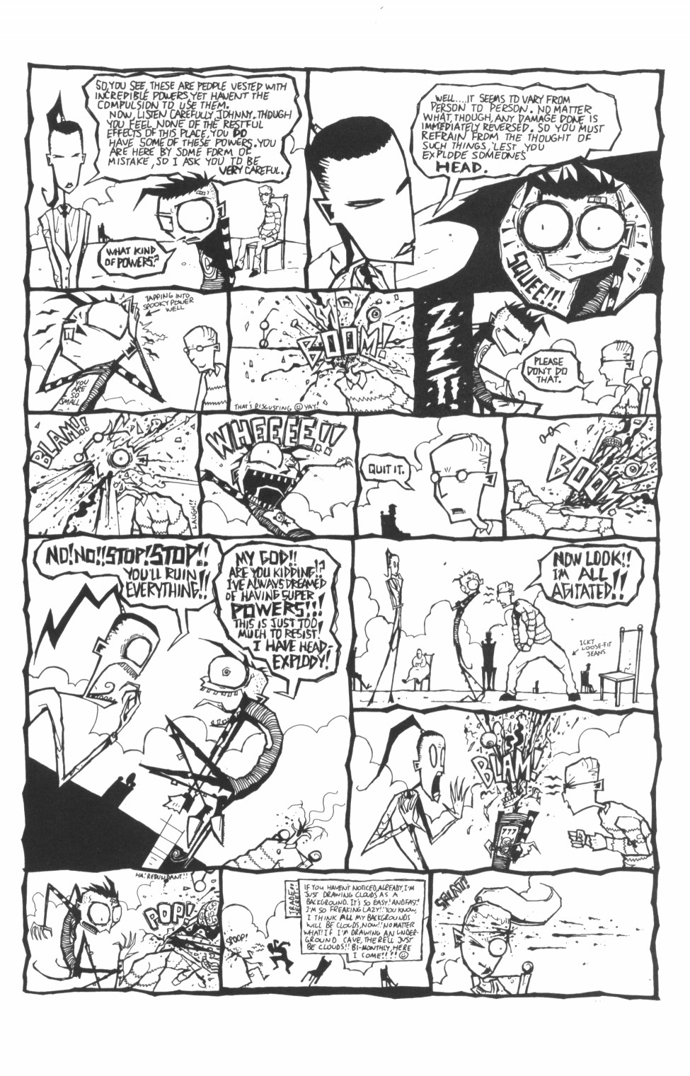 Read online Johnny the Homicidal Maniac comic -  Issue #6 - 8