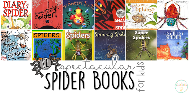 If you are planning a spider theme for your classroom or homeschool this fall, you’ll definitely want to check out these great spider picture books! Lots of great titles and ideas for incorporating comprehension and writing skills too.