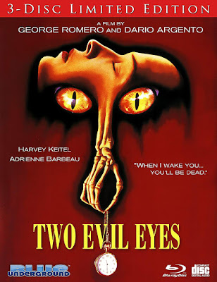 Two Evil Eyes Bluray 3 Disc Limited Edition