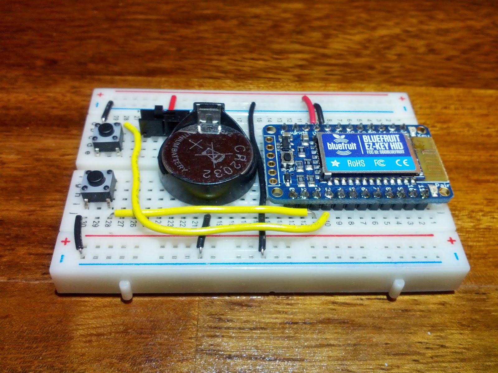 Jacek Fedoryński's blog DIY presentation clicker