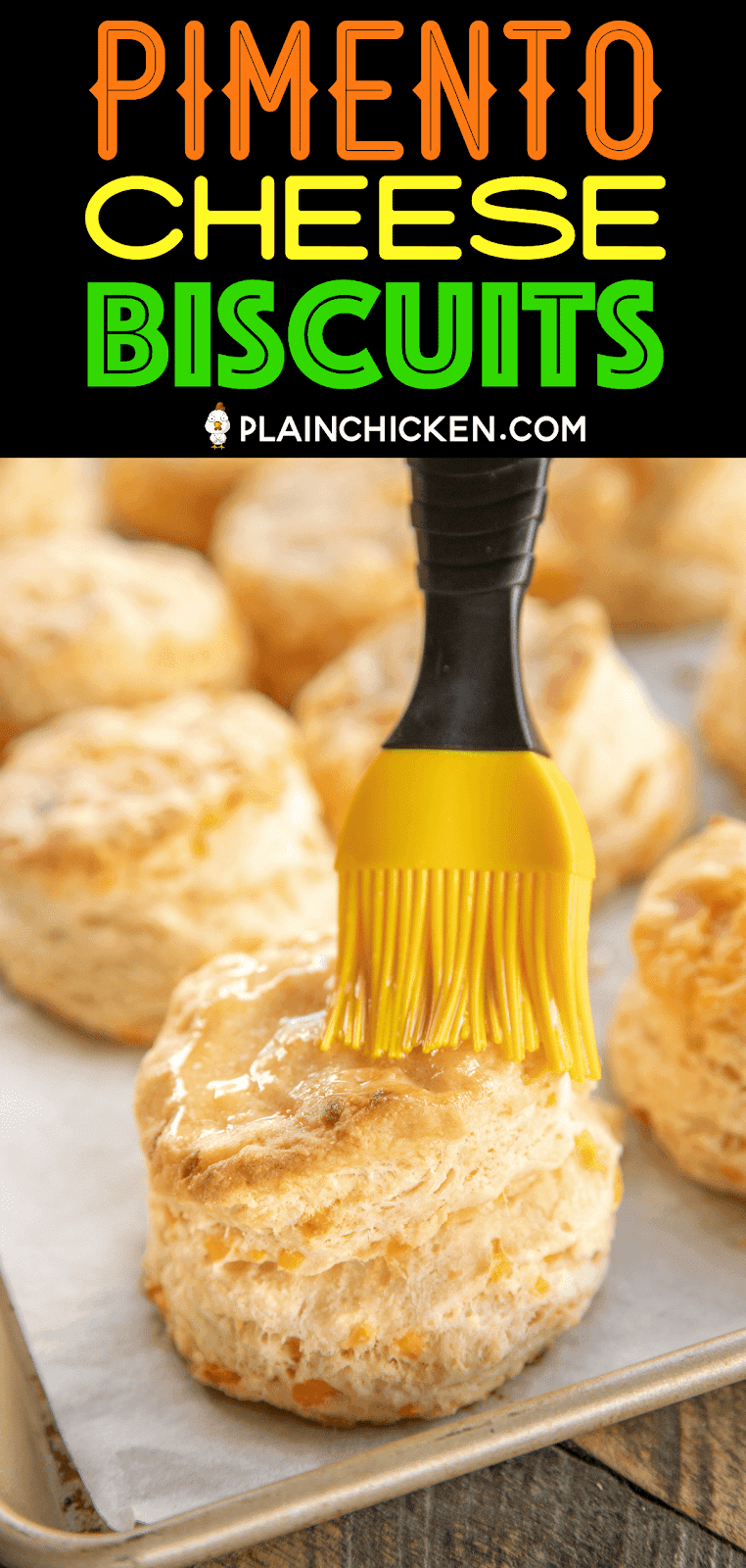 Pimento Cheese Buttermilk Biscuits Plain Chicken®